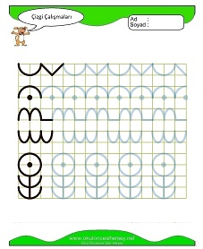 Çizgi Çalışma Sayfaları